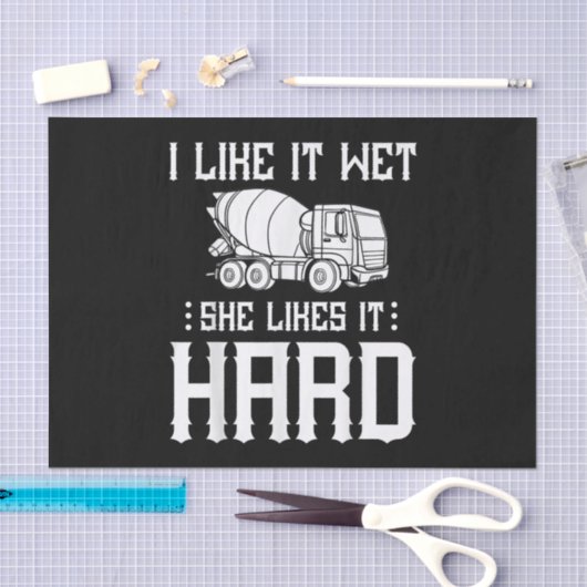 Stuurprogramma betonafwerker tissuepapier (Craft)