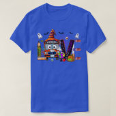 Stuurprogramma Halloween Love School Bus Witchy Bu T-shirt (Design voorkant)