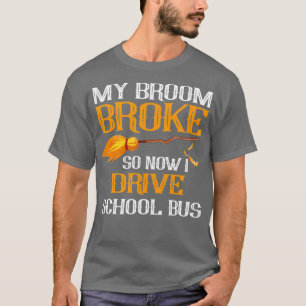 Stuurprogramma Halloween School Bus T-shirt