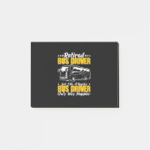 Stuurprogramma in ruste bus post-it® notes (Voorkant)