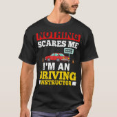 Stuurprogramma-instructeur Lessen Stuurprogramma T-shirt (Voorkant)