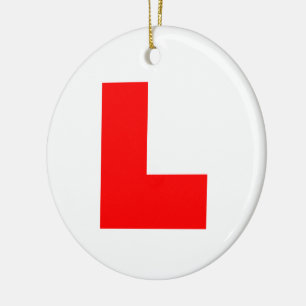 Stuurprogramma L-Bord Leerling/Bachelorette-nacht Keramisch Ornament