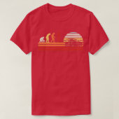 Stuurprogramma Retro School-bus - bus - chauffeur T-shirt (Design voorkant)