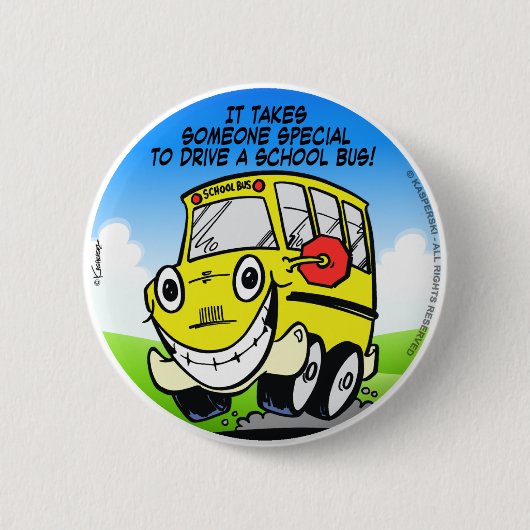 Stuurprogramma school ronde button 5,7 cm (Voorkant)