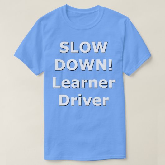 Stuurprogramma SMandH 0153 SLOW BENEDEN T-shirt (Design voorkant)