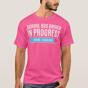 Stuurprogramma van de school in uitvoering Lading  T-shirt