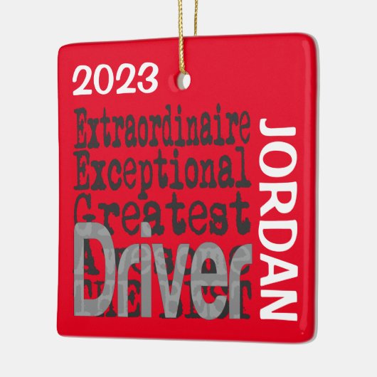 Stuurprogramma voor extraordinaire douane keramisch ornament (Links)