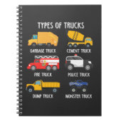 Stuurprogramma voor het recyclen van vuilnis Kinde Notitieboek (Voorkant)