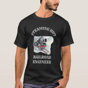 Stuurprogramma voor sneltreinmotoren t-shirt