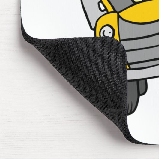 Stuurprogramma vrouw School-bus Muismat (Hoek)