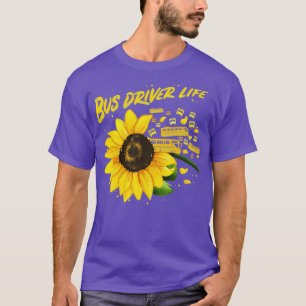 Stuurprogramma zonnebloem Idee T-shirt