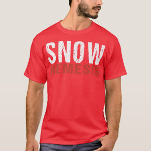 Stuurprogrammabeheerder sneeuwneembesis t-shirt