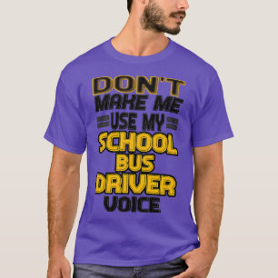 Stuurprogrammastem school t-shirt