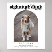 stuurstaafje voor retropet-handtekening poster (Voorkant)