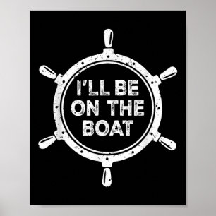 Stuurwiel voor boten Stuurwiel voor boten Poster