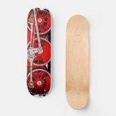  stuurwieltjes skateboard (Voorkant)