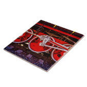  stuurwieltjes tegeltje (Zijkant)