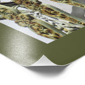 Stuwduif in het Oude San Juan Foto Afdruk (Hoek)