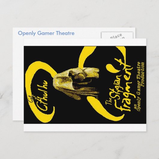 Stygian Fragment Briefkaarten (Voorkant / Achterkant)