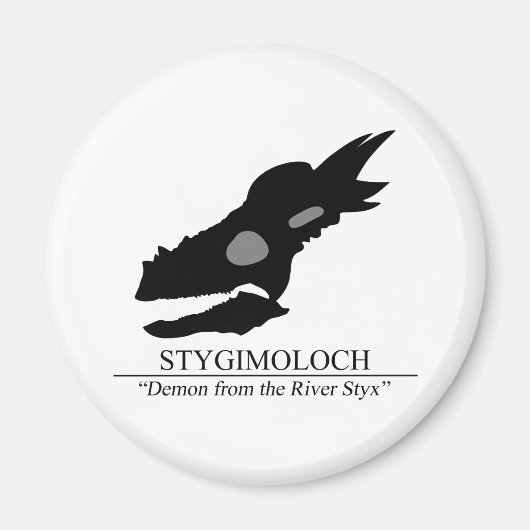 Stygimoloch Skull Magneet (Voorkant)