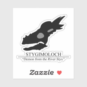Stygimoloch Skull Sticker