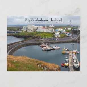 Stykkisholmur, Islande, Carte postale