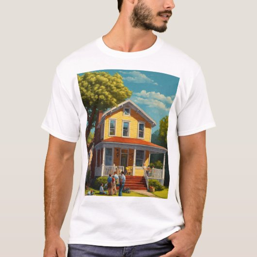 "Style 2D Vector Illustration T-Shirt - Unique G (Devant)