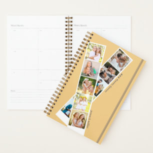 Style 8 Photo Strip Jaune Bleu Personnalisé