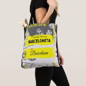 Style 90´s thème Barceloneta - sac de Barcelone (De près)