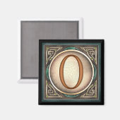 Style A, "0" - Magnet Celtique (Recto/Verso)