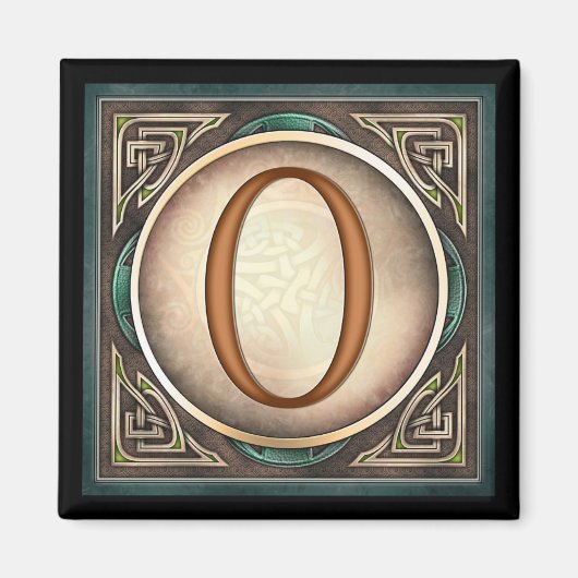 Style A, "0" - Magnet Celtique (Devant)