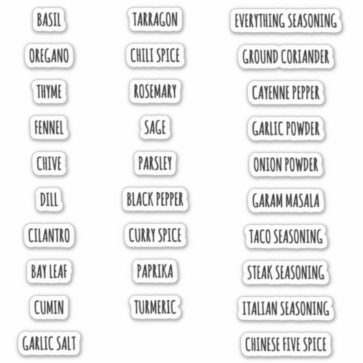 Style Agritourisme moderne Étiquettes de bocaux d' (Devant)