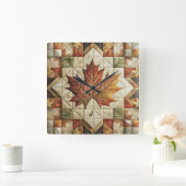 Style Agritouristique Automne Levier Mur Horloge (Maison)