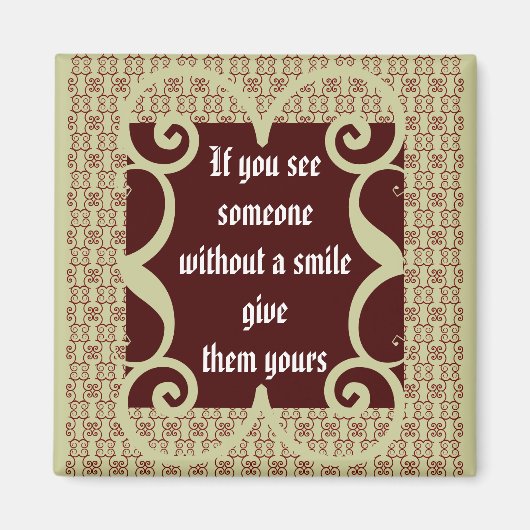 STYLE ANTIQUE SMILE MAGNET (Devant)
