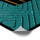 Style Art Déco Abstrait (Coin)