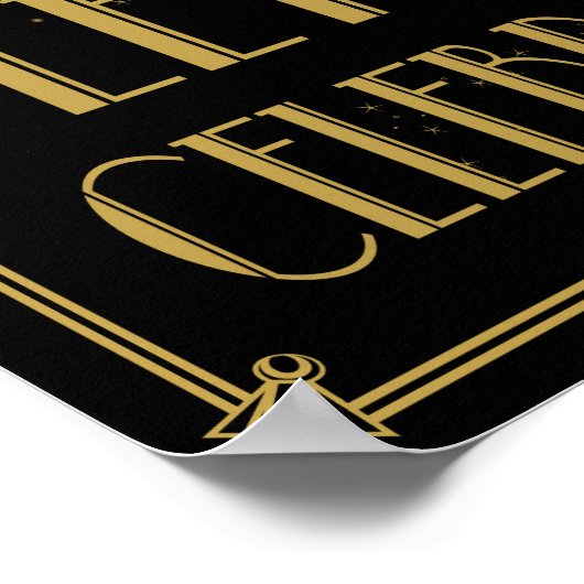 Style Art Déco années 1920 Favorise l'impression (Coin)