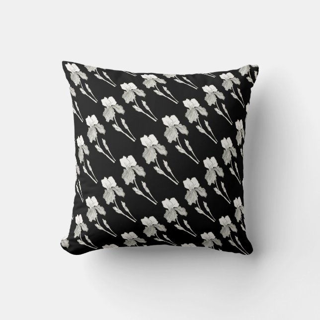 Style Art Déco Coussin Iris (Recto)