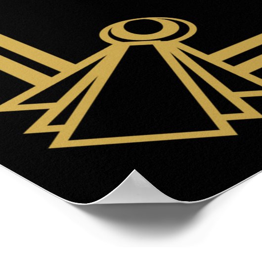 Style Art Déco Gatsby imprimé "L'amour est doux" (Coin)