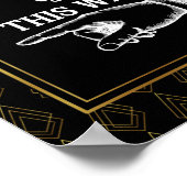 Style Art déco moderne DE CETTE FAÇON POINTING FIN (Coin)