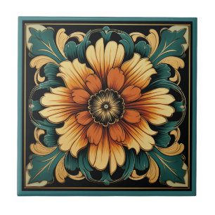 Style Art déco motif céramique carreaux