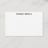 STYLE ART&DESIGN carte de visite (Dos)