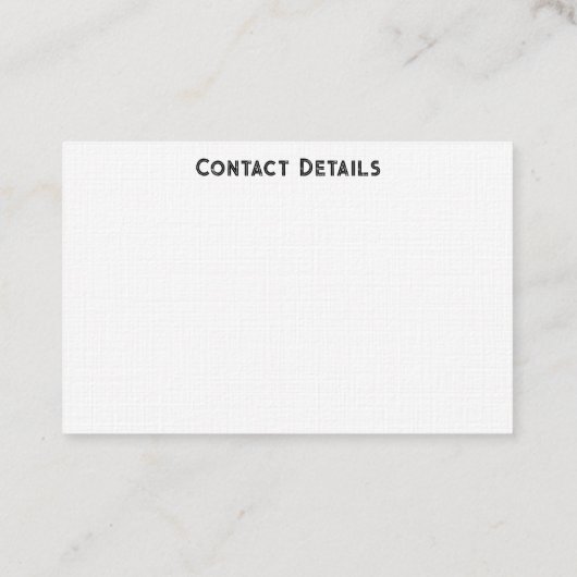 STYLE ART&DESIGN carte de visite (Dos)