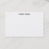 STYLE ART&DESIGN carte de visite (Dos)