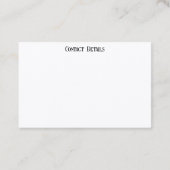 STYLE ART&DESIGN carte de visite (Dos)