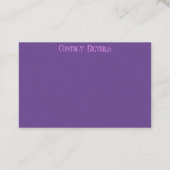 STYLE ART&DESIGN carte de visite (Dos)