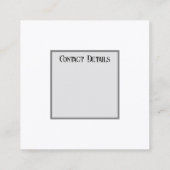 STYLE ART ET DESIGN carte de visite (Dos)