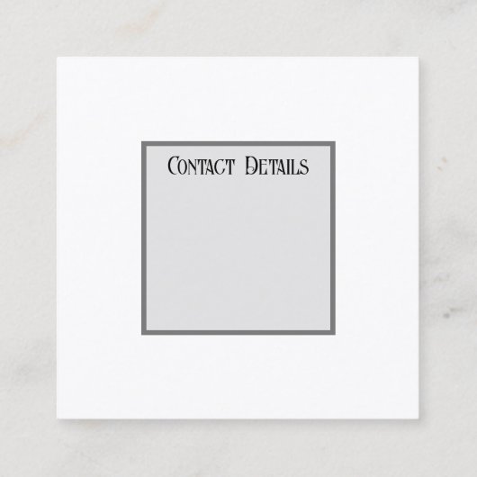 STYLE ART ET DESIGN carte de visite (Dos)