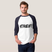 Style athée de BAISER de T-shirt de roche (Devant entier)