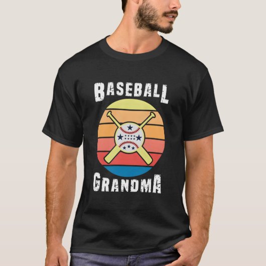 Style Baseball Grandma T-shirt (Voorkant)
