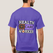 Style Basic Dark T-Shirt Confortable, décontracté  (Dos)